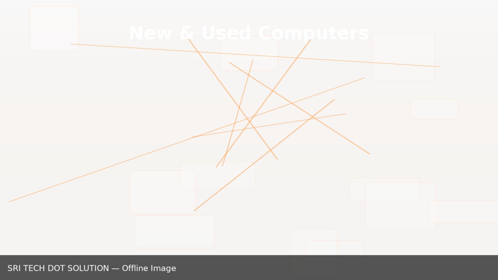 New and used computers
