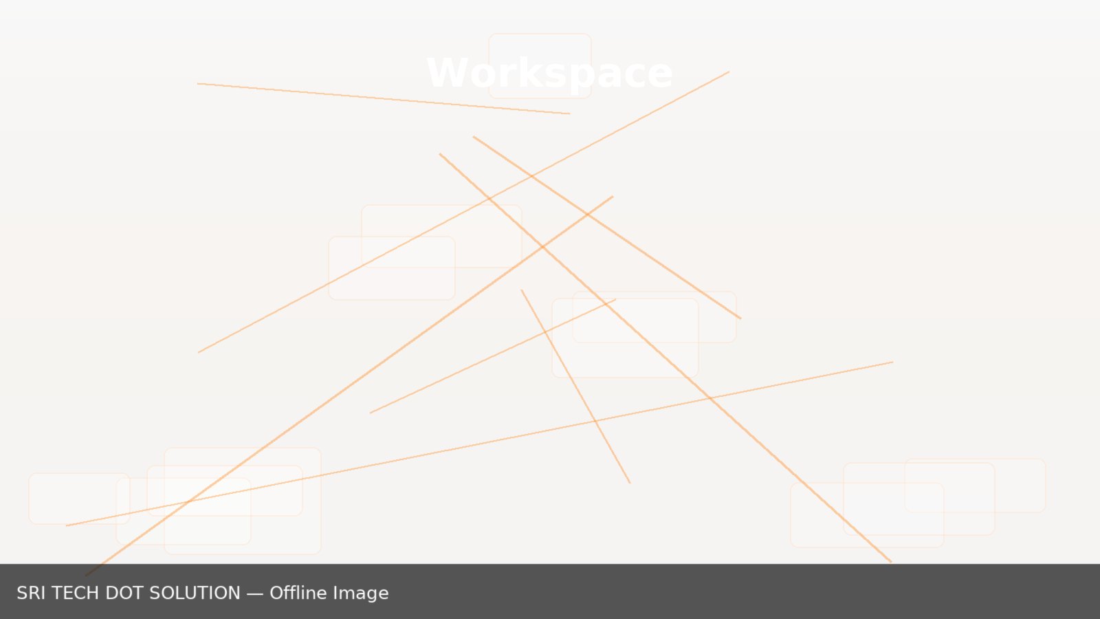 Modern workspace