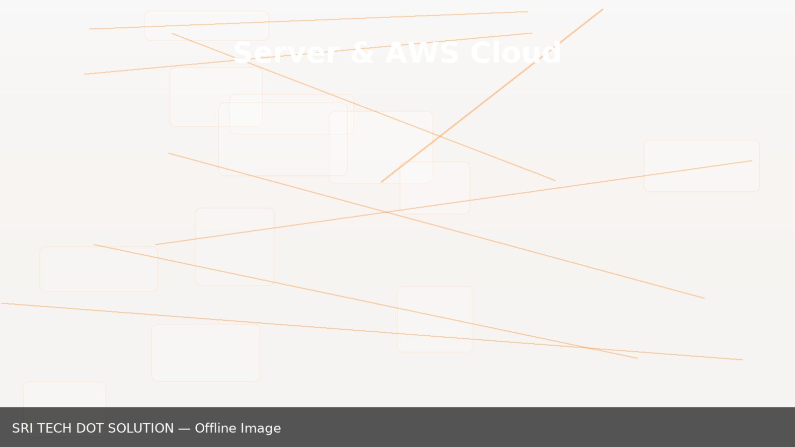 Server & AWS cloud support
